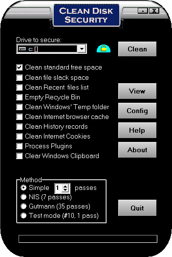 Clean Disk Security