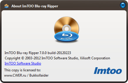 ImTOO Blu-ray Ripper 7.0.0.20120223