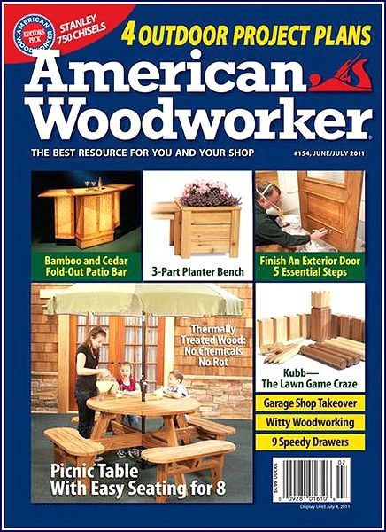 , журнал American Woodworker