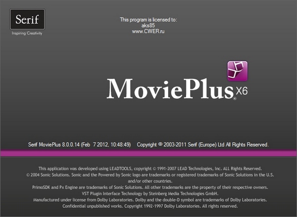 Serif MoviePlus