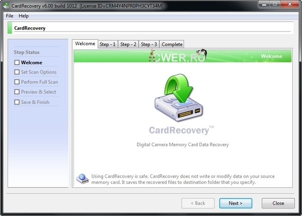 CardRecovery