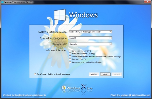 Windows 8 Transformation Pack