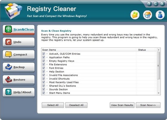 RegistryCleaner 