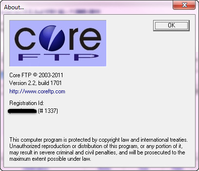 Core FTP Pro