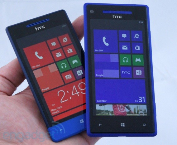 HTC Windows Phone 8X and 8S