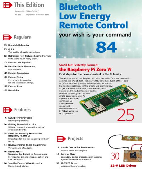 Elektor Electronics №9-10 (September-October 2017)