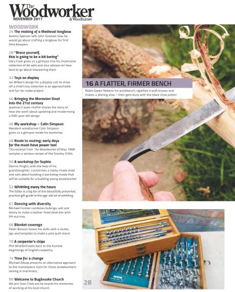 The Woodworker & Woodturner №11 (November 2017)с