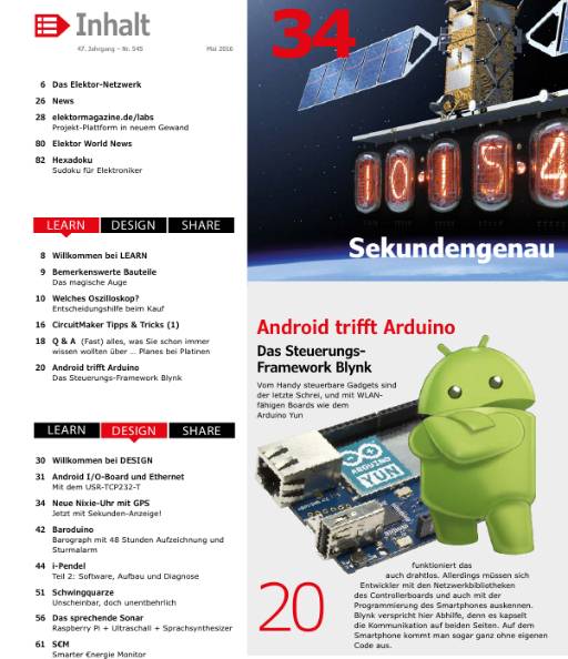 Elektor Electronics №5 (Mai 2016)