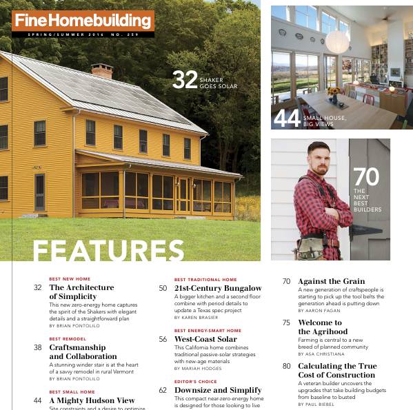 Fine Homebuilding №259 (Summer 2016)с