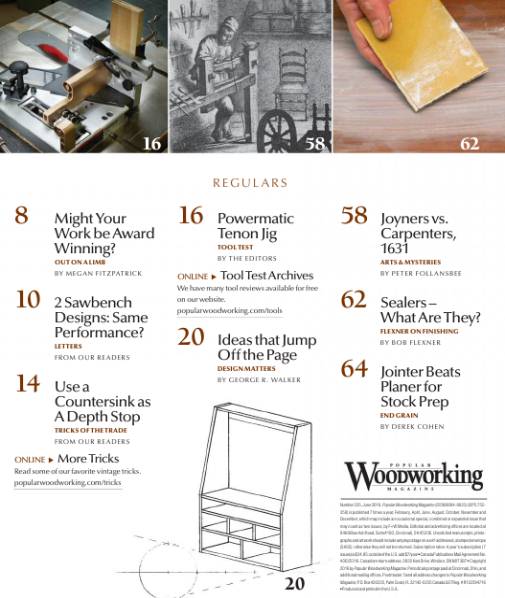 Popular Woodworking №225 (2016)