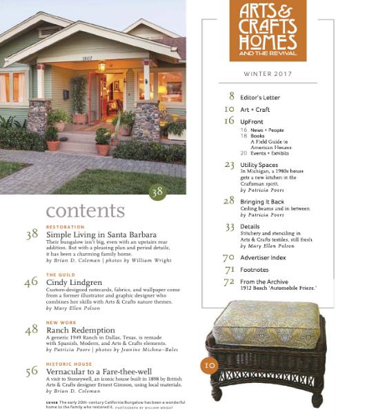 Arts & Crafts Homes (Winter 2017)c