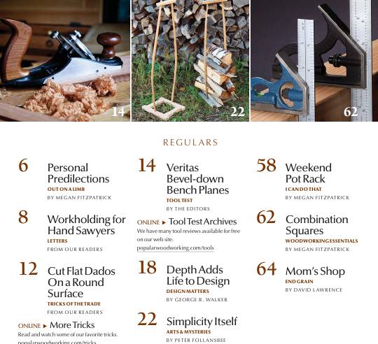 Popular Woodworking №216 (February 2015)с1