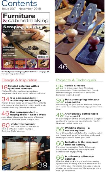 Furniture & Cabinetmaking №237 (November 2015)с